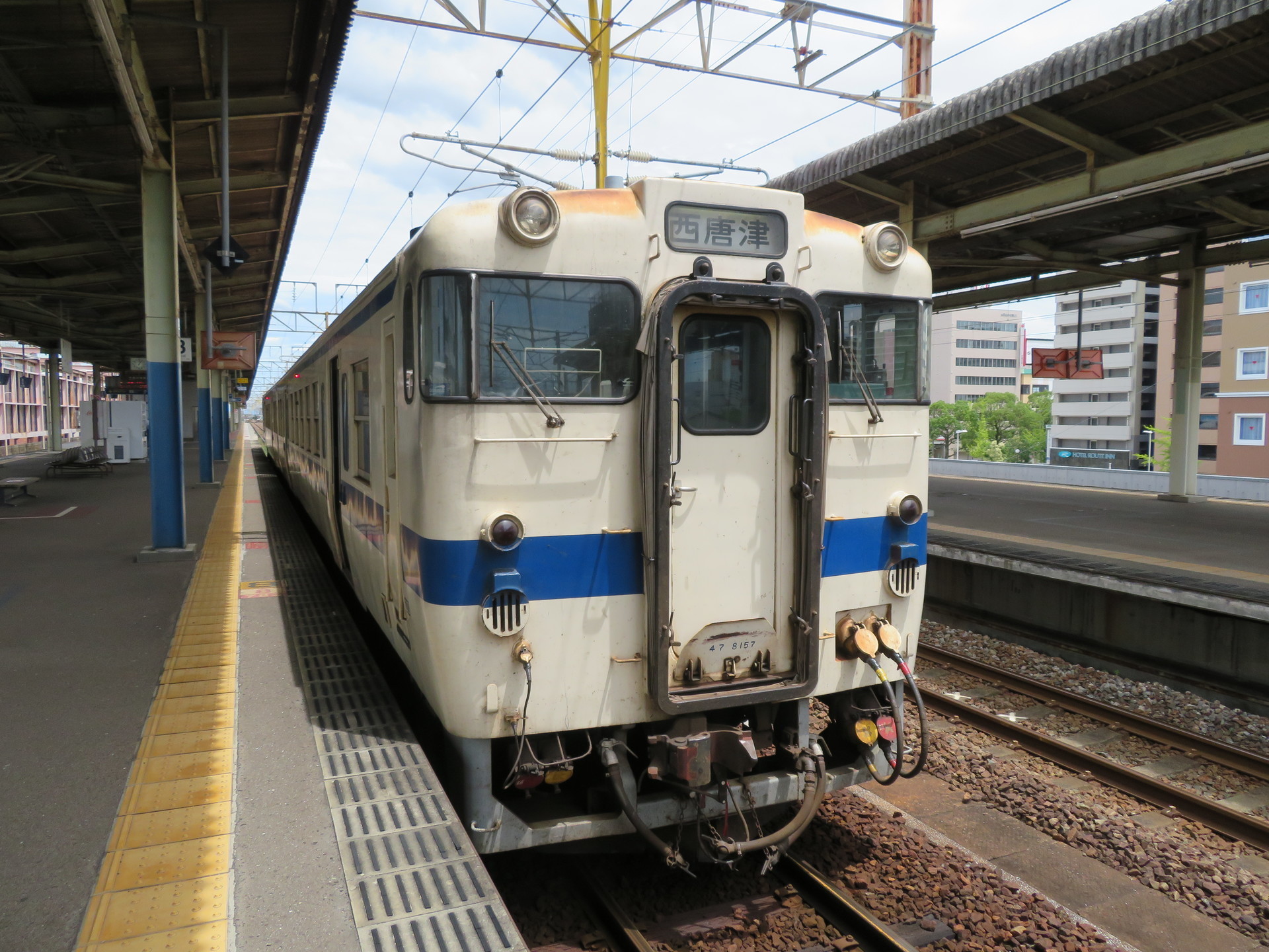 古唐津 キハ47 8062の画像です